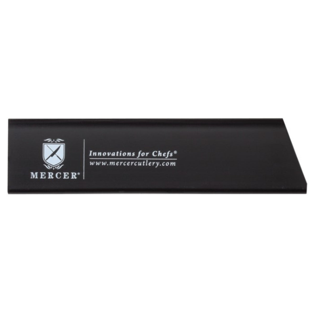 Mercer Knife Guard 8" x 2" Polypropylene Black - M33113P