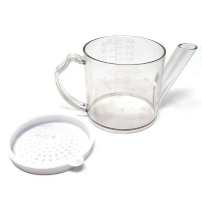 Norpro Gravy Separator, Plastic 1.75 Cup Measure With Strainer - 3023