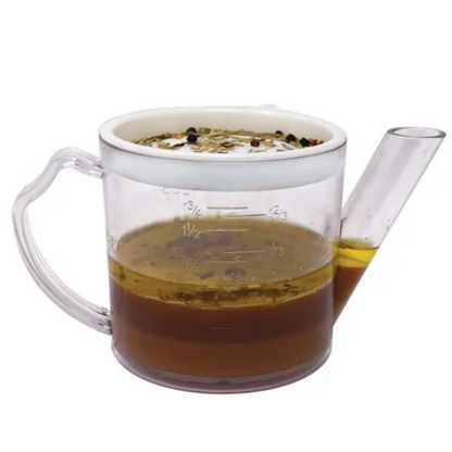 Norpro Gravy Separator, Plastic 1.75 Cup Measure With Strainer - 3023