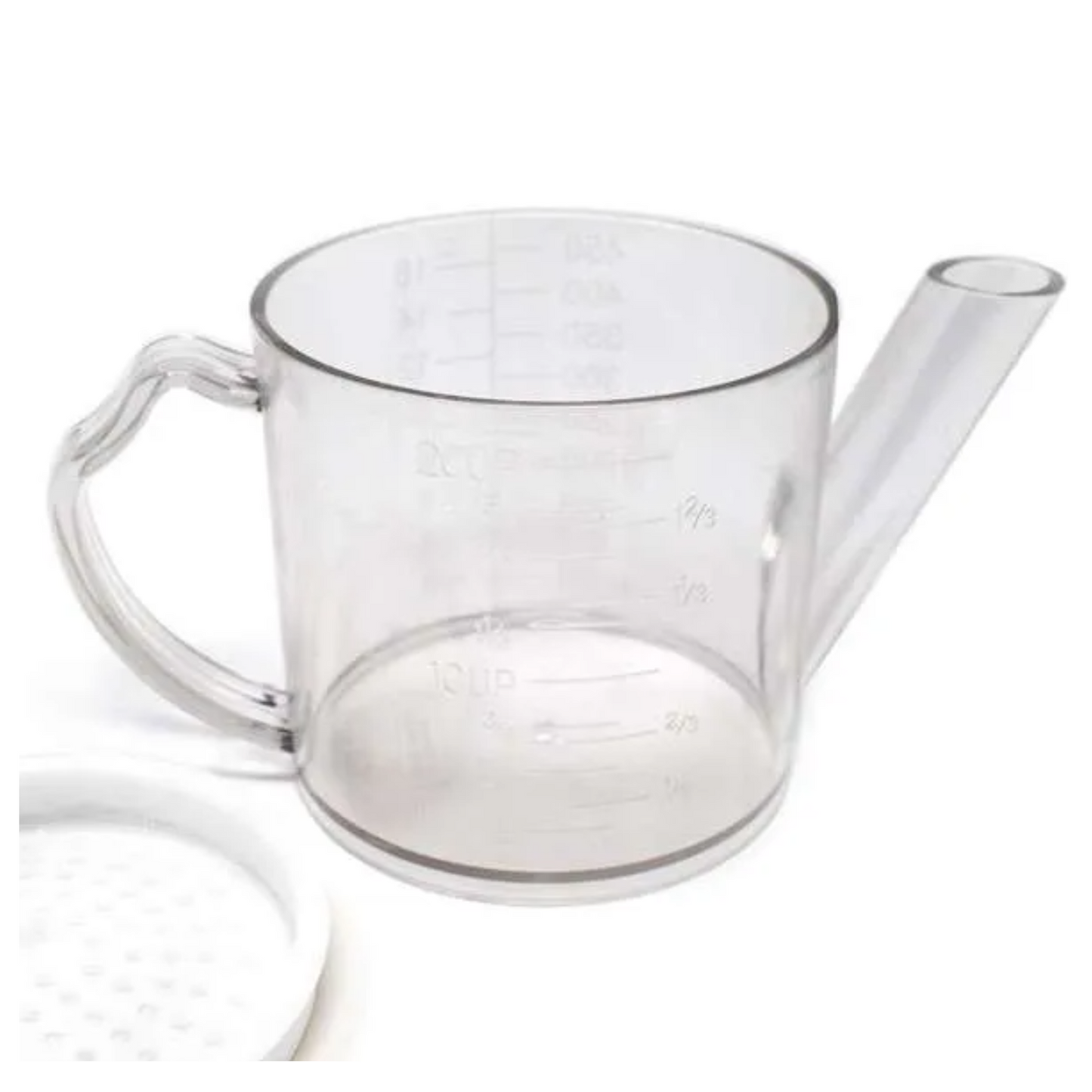 Norpro Gravy Separator, Plastic 1.75 Cup Measure With Strainer - 3023
