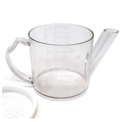 Norpro Gravy Separator, Plastic 1.75 Cup Measure With Strainer - 3023
