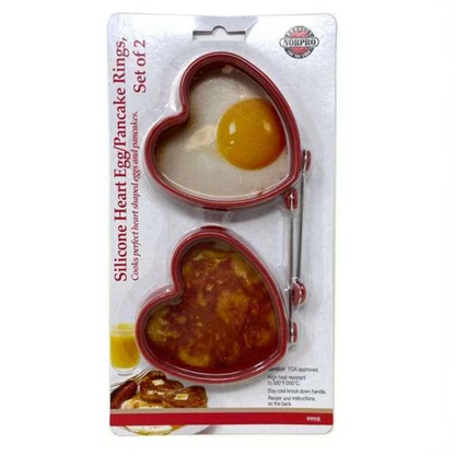 Anillos para huevos Norpro, forma de corazón - Juego de 2 - 999R