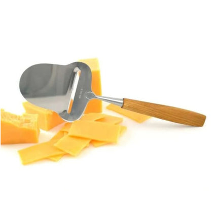 Cortador de queso Norpro, acero inoxidable, mango de abedul - BS3A