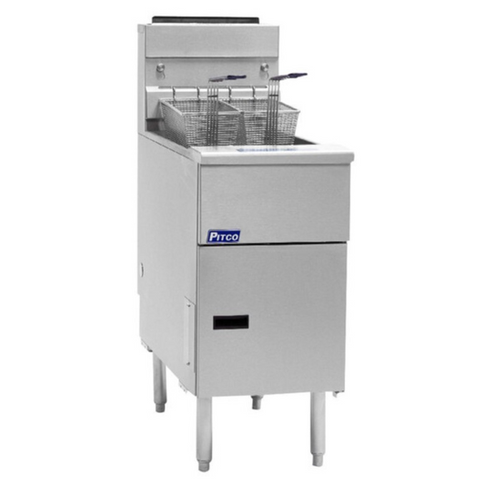 Pitco Fryer 50lb Natural Gas - SG14-S