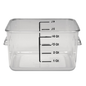Rubbermaid High-Capacity Square Storage Container - FG630400CLR