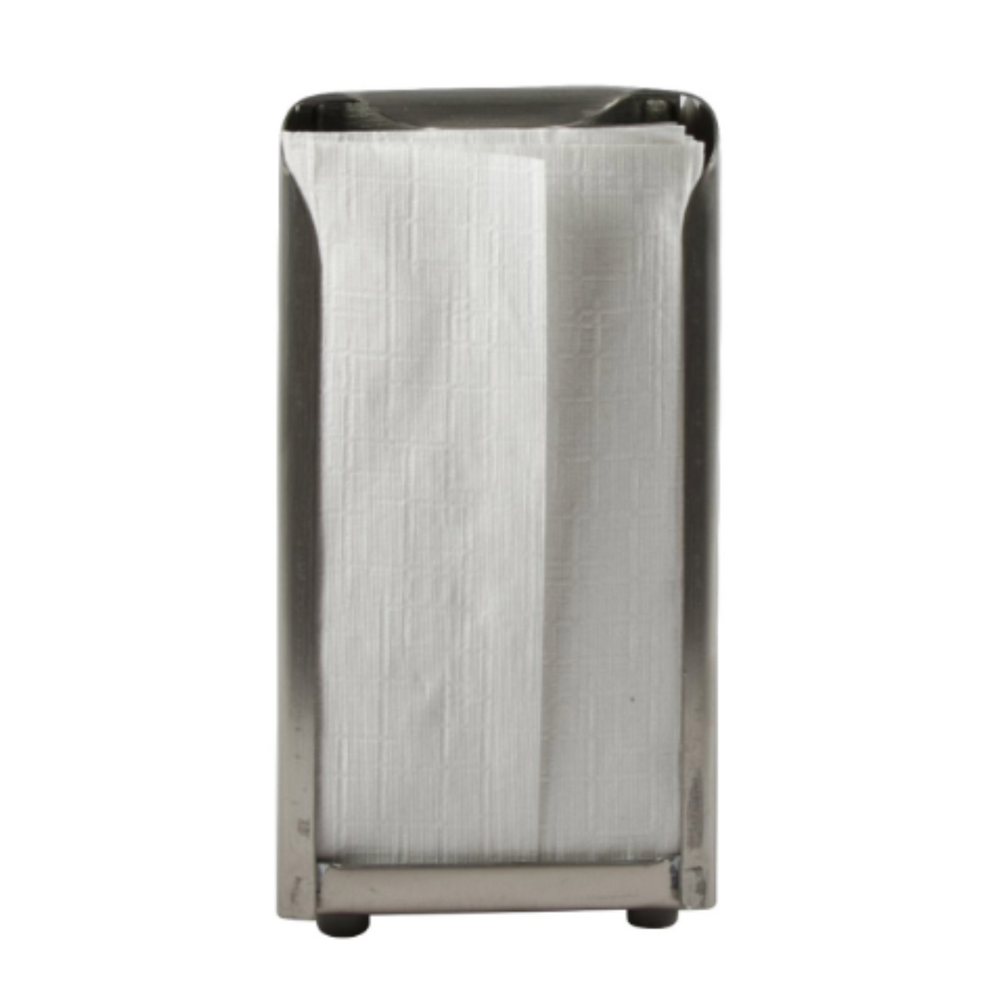 San Jamar Napkin Dispenser Two-sided, Stainless Steel - H900X