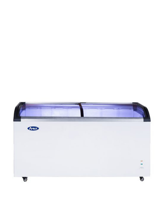 California Cooking Chest Freezer Curved Glass Slide Top 12.5 cu ft 115V - MMF9113