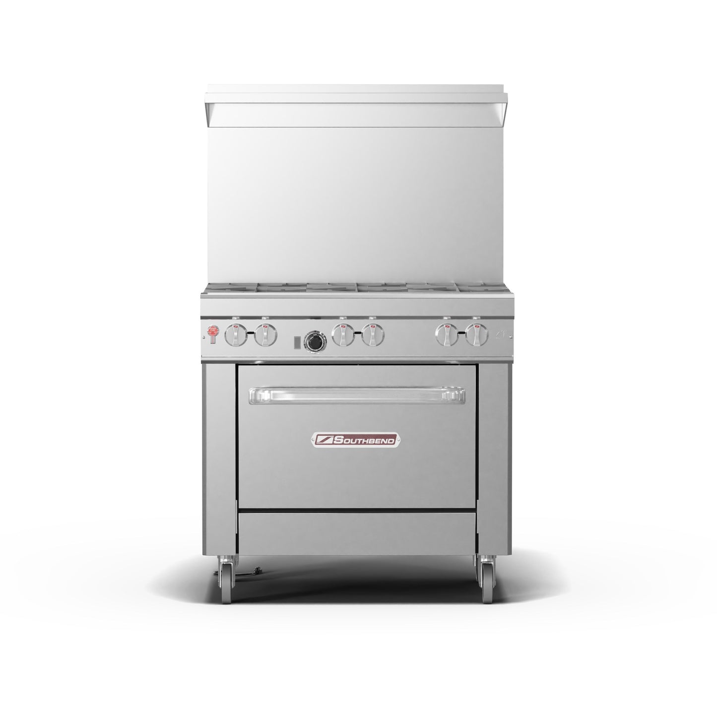 Southbend Ultimate Gas Range NSF 36" 6-Burner Convection Oven 230K BTU - 4361A