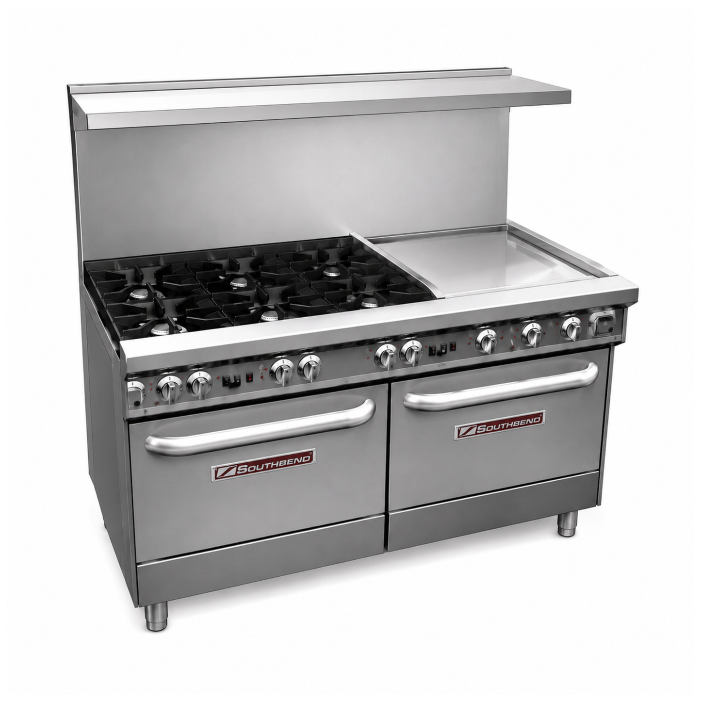 Southbend Ultimate Gas Range NSF 6 Non-Clog Burners 24" Griddle - 4601DD-2GR