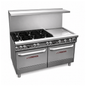 Southbend Ultimate Gas Range NSF 6 Non-Clog Burners 24" Griddle - 4601DD-2GR