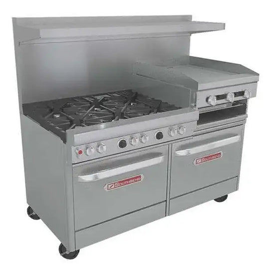 Southbend Ultimate Gas Range NSF 6-Burner 24" Raised - 4601DD-2RR