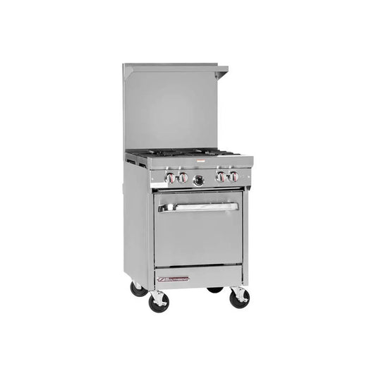 Southbend S-Series Gas Range NSF 4 Non-Clog Burners 24" - 147K BTU - S24E