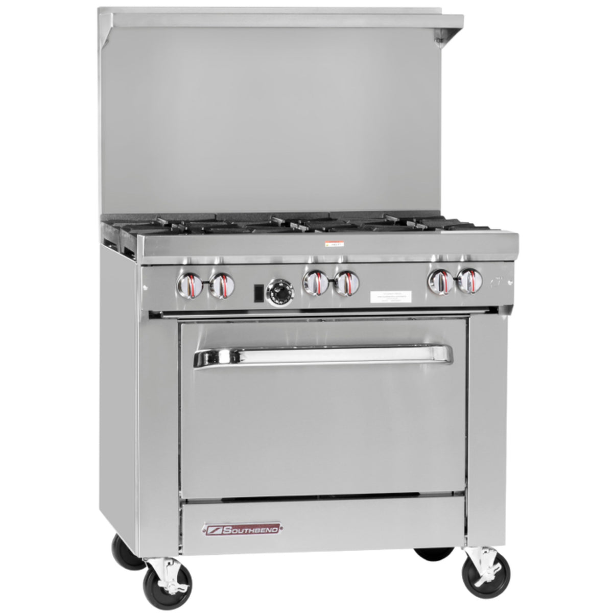 Southbend S-Series Gas Range 6-Burner Standard Oven NSF 36" - S36D
