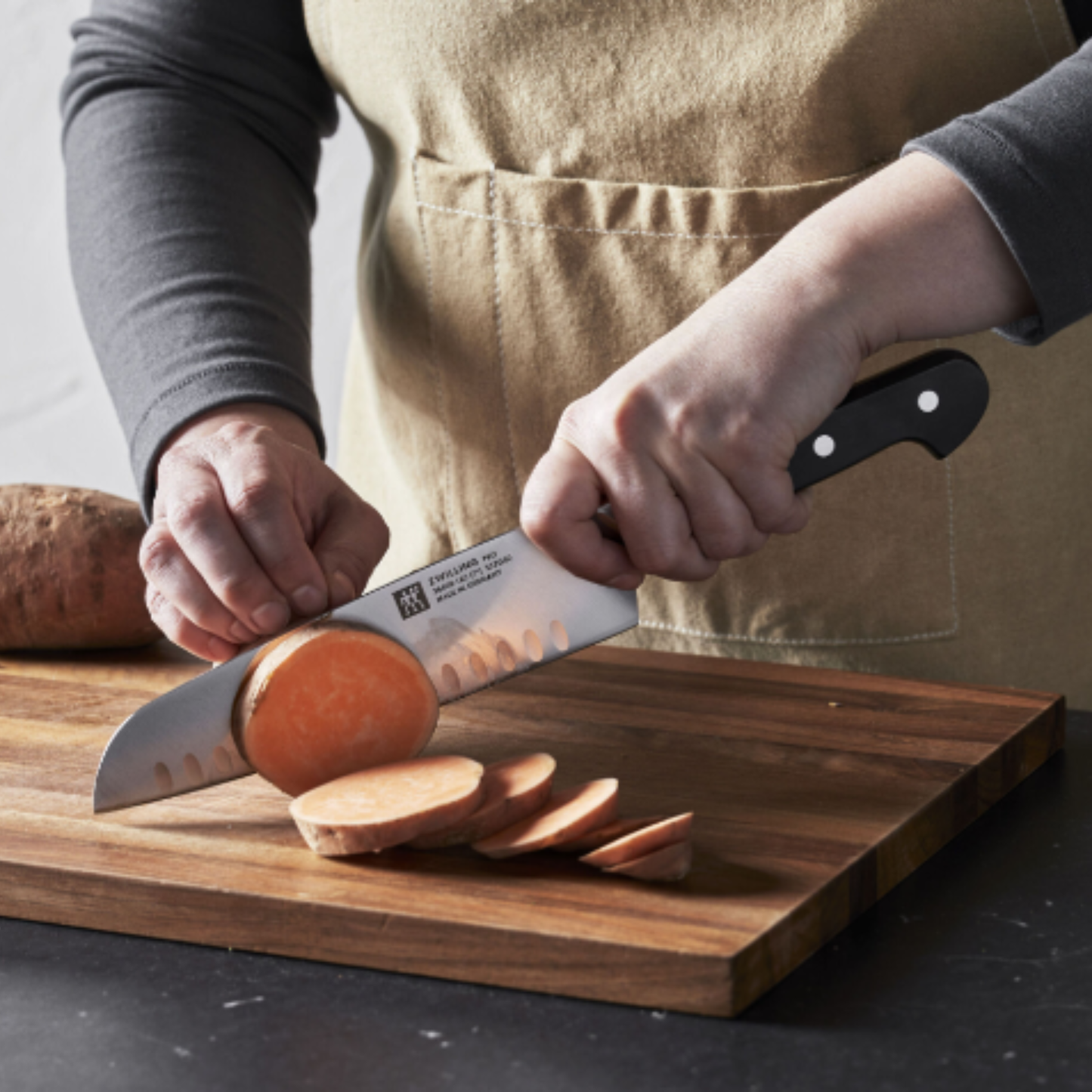 Zwilling J.A. Henckels Pro 7" Hollow Edge Santoku Knife - 1002817