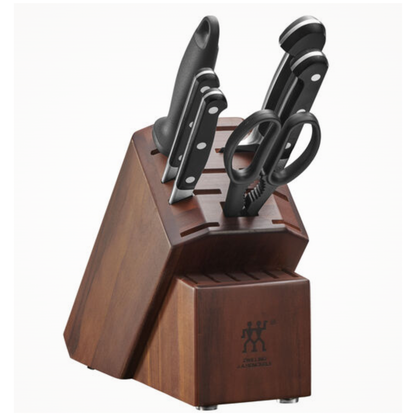 ZWILLING Pro 7-Pc Forged Knife Block Set - 1019135