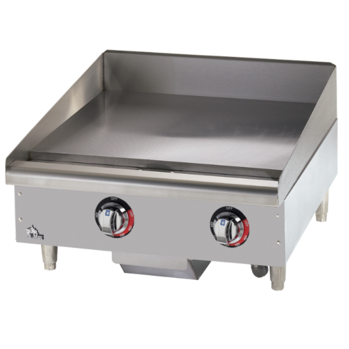 Star Star-Max Electric Countertop Griddle Polished Steel 24" - 208/240V - 524TGF