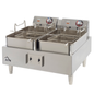 Star Star-Max Countertop Electric Fryer Twin Pot 30 lb 208/240V - 530TF