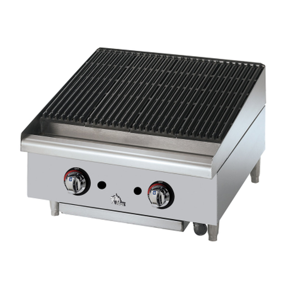 Star Star-Max Radiant Gas Charbroiler 24" - Natural Gas - 6124RCBF