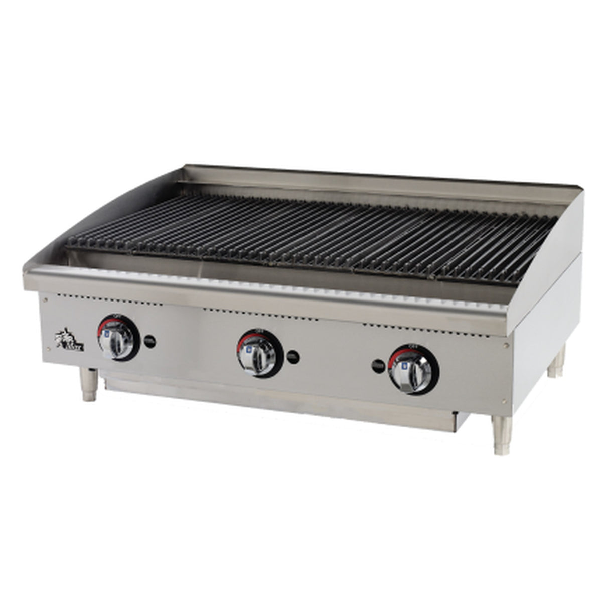 Star Star-Max Radiant Gas Countertop Charbroiler 36" - Natural Gas - 6136RCBF