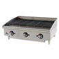 Star Star-Max Radiant Gas Countertop Charbroiler 36" - Natural Gas - 6136RCBF