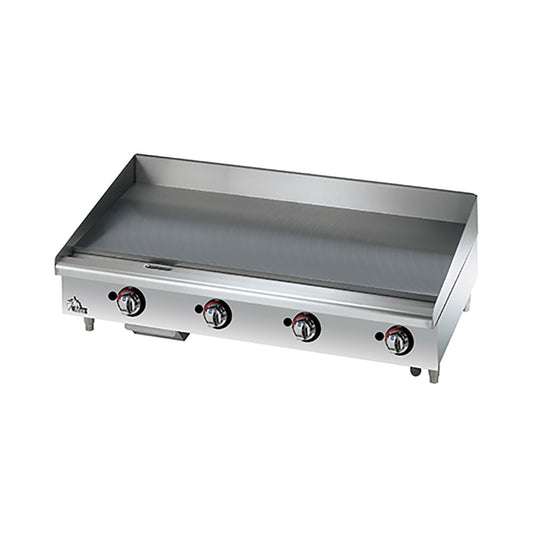 Star Star-Max Countertop Gas Griddle 1" Steel Plate 48" - Thermostatic - 648TF
