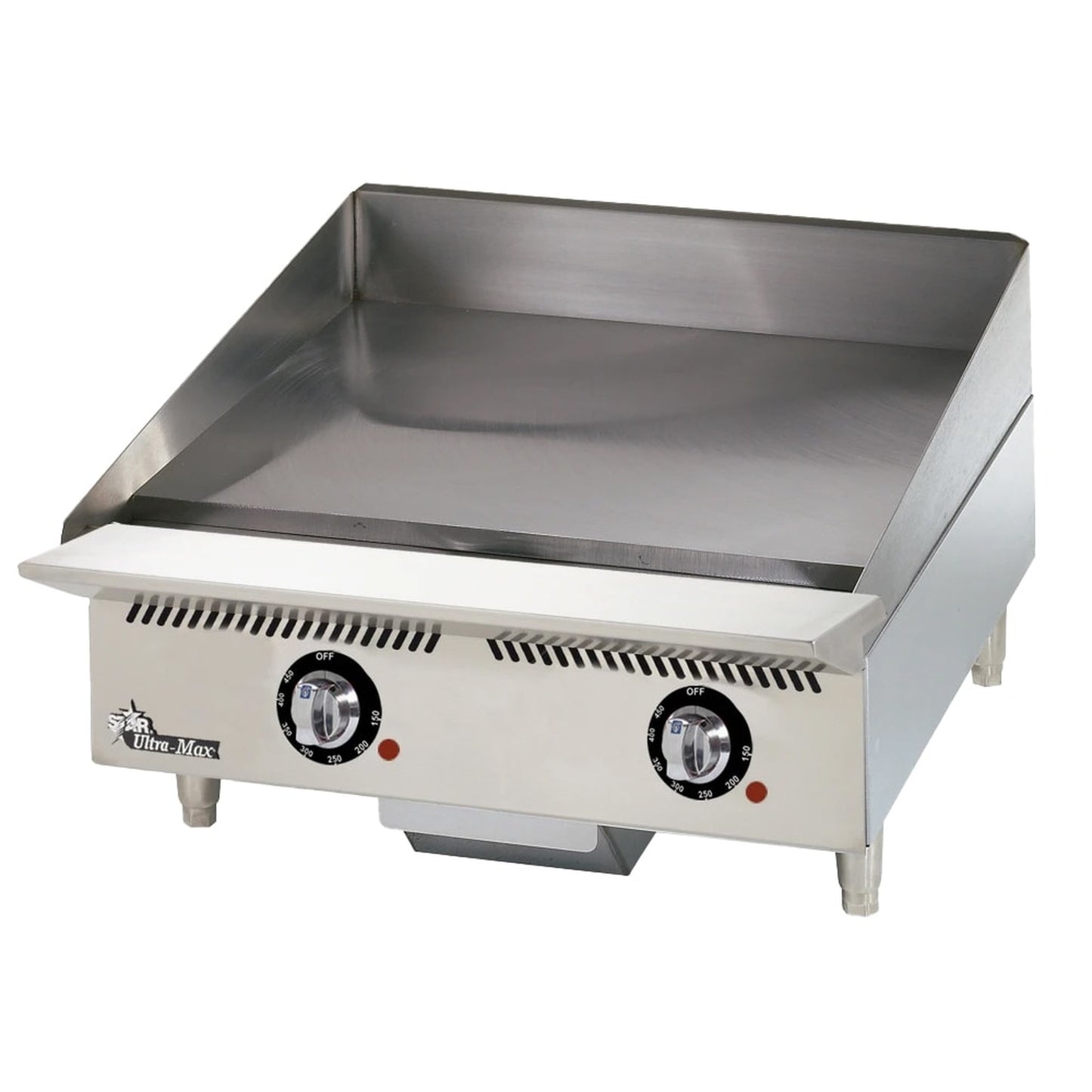 Star Ultra-Max Countertop Gas Griddle Chrome Plate 24x24" - Natural Gas - 824TCHSA