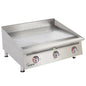 Star Ultra-Max Countertop Gas Griddle Chrome Plate 36" - Natural Gas - 836TCHSA