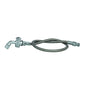 T&S Brass NSF Push-Button Spray Valve with Aerator, 36" SS Hose - B-0101-A