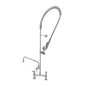 T&S Brass EasyInstall Pre-Rinse Faucet Deck Mount NSF 8" - B-0123-ADF12-B
