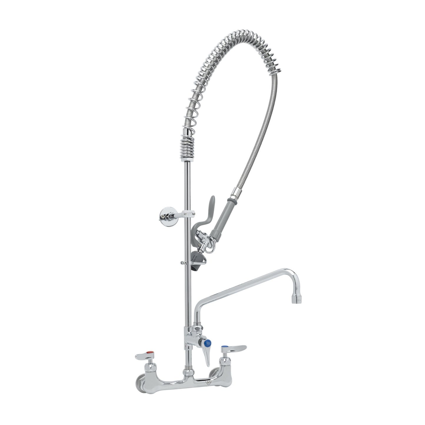 T&S Brass EasyInstall Pre-Rinse Unit Ceramas Wall Bracket 12" - B-0133-12-CR-BC