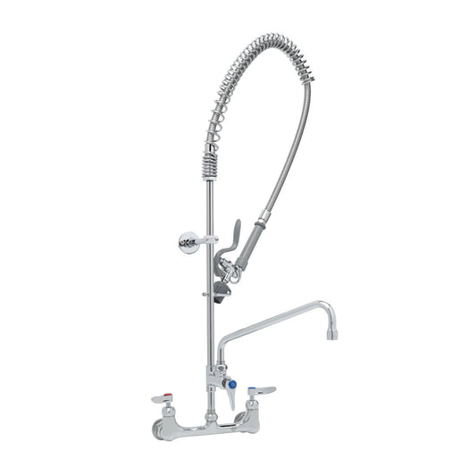 T&S Brass EasyInstall Pre-Rinse Unit Ceramas Wall Bracket 12" - B-0133-12-CR-BC