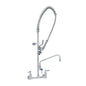 T&S Brass EasyInstall Pre-Rinse Unit Ceramas Wall Bracket 12" - B-0133-12-CR-BC