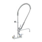 T&S Brass EasyInstall Pre-Rinse Unit NSF Wall Mount 8" - 12" - B-0133-12CRBJSK