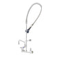 T&S Brass EasyInstall Pre-Rinse Unit NSF 8" Wall Mount w/ 12" - B-0133-A12-B08