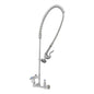 T&S Brass EasyInstall Pre-Rinse Unit Wall Mount NSF 8" Centers - B-0133-ADF-LN