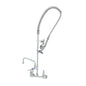 T&S Brass EasyInstall Pre-Rinse Unit NSF Wall Mount 8" Centers - B-0133-ADF08-B