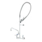 T&S Brass EasyInstall Pre-Rinse Unit NSF Wall Mount 8" - B-0133-ADF12-BC