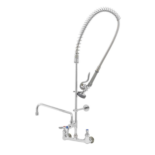 T&S Brass EasyInstall NSF Pre-Rinse Unit Wall Mount 8" Centers - B-0133-ADF14-B
