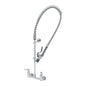 T&S Brass EasyInstall Pre-Rinse Faucet Wall Mount 8" NSF - Each - B-0133-CR-BJ