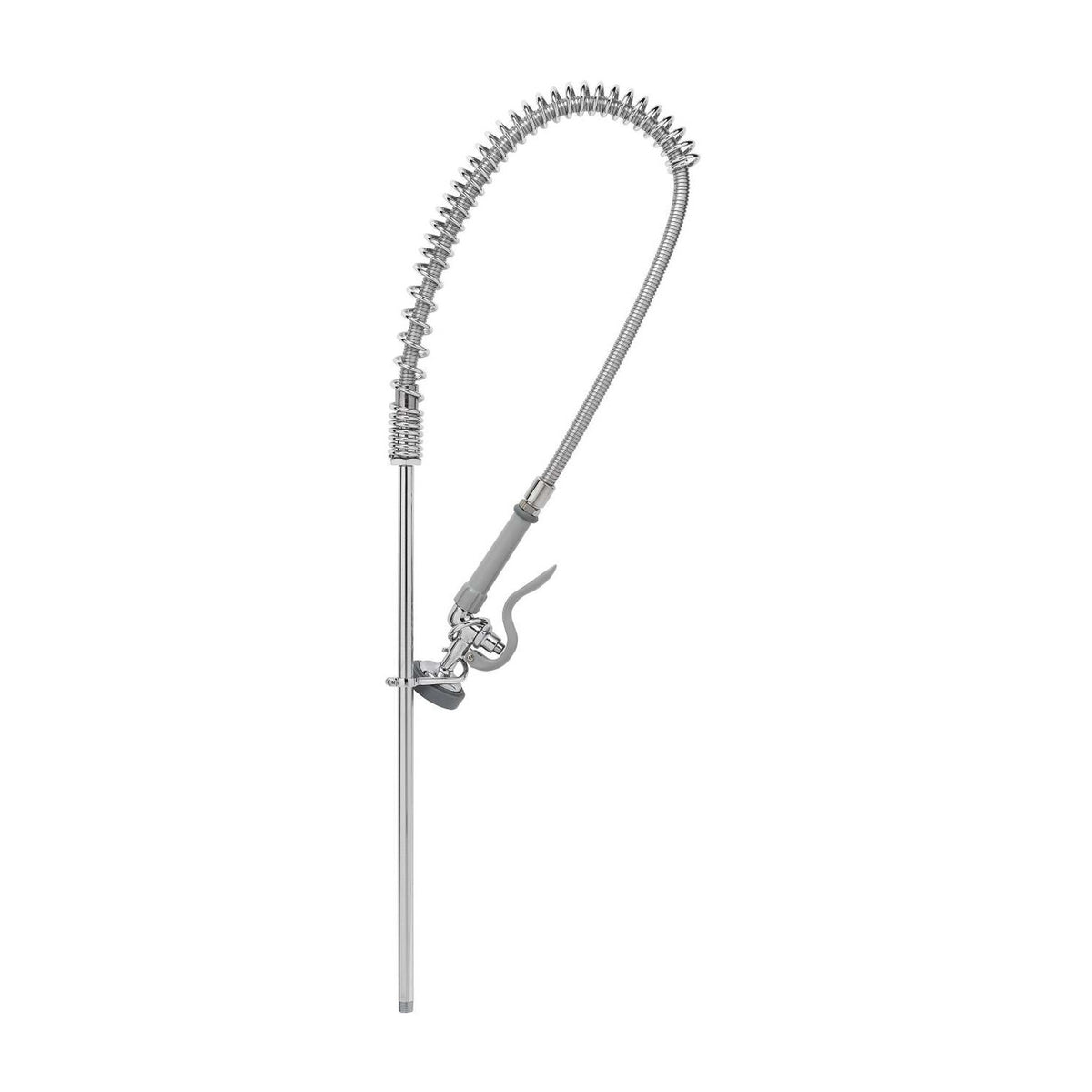 T&S Brass Pre-Rinse Assembly NSF SS Hose 24" Riser - B-2250