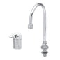 T&S Brass Single Lever Side Mount Faucet Chrome Brass ADA 5-3/4" - B-2742