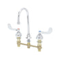 T&S Brass Medical Lavatory Faucet Forged Brass NSF ADA 8" Centers - B-2866-05