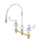 T&S Brass Medical Faucet Forged Brass 8" Centers NSF Cerama Cartridges - B-2872