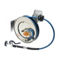 T&S Brass Open Stainless Steel Hose Reel 3/8" x 35' with Spray Valve - B-7132-01