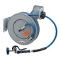 T&S Brass Open Hose Reel Epoxy Coated Steel 3/8" x 35' with Spray - B-7232-01