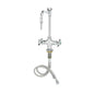 T&S Brass Lab Mixing Faucet Chrome Brass Rigid Vacuum Breaker - BL-5700-08
