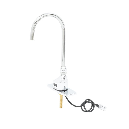 T&S Brass ChekPoint Electronic Sensor Faucet Chrome Brass Deck - EC-3100-5XP15T4