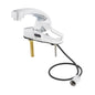 T&S Brass ChekPoint Electronic Sensor Faucet 4" Deck Mount 0.5 GPM - EC-3104-VF05