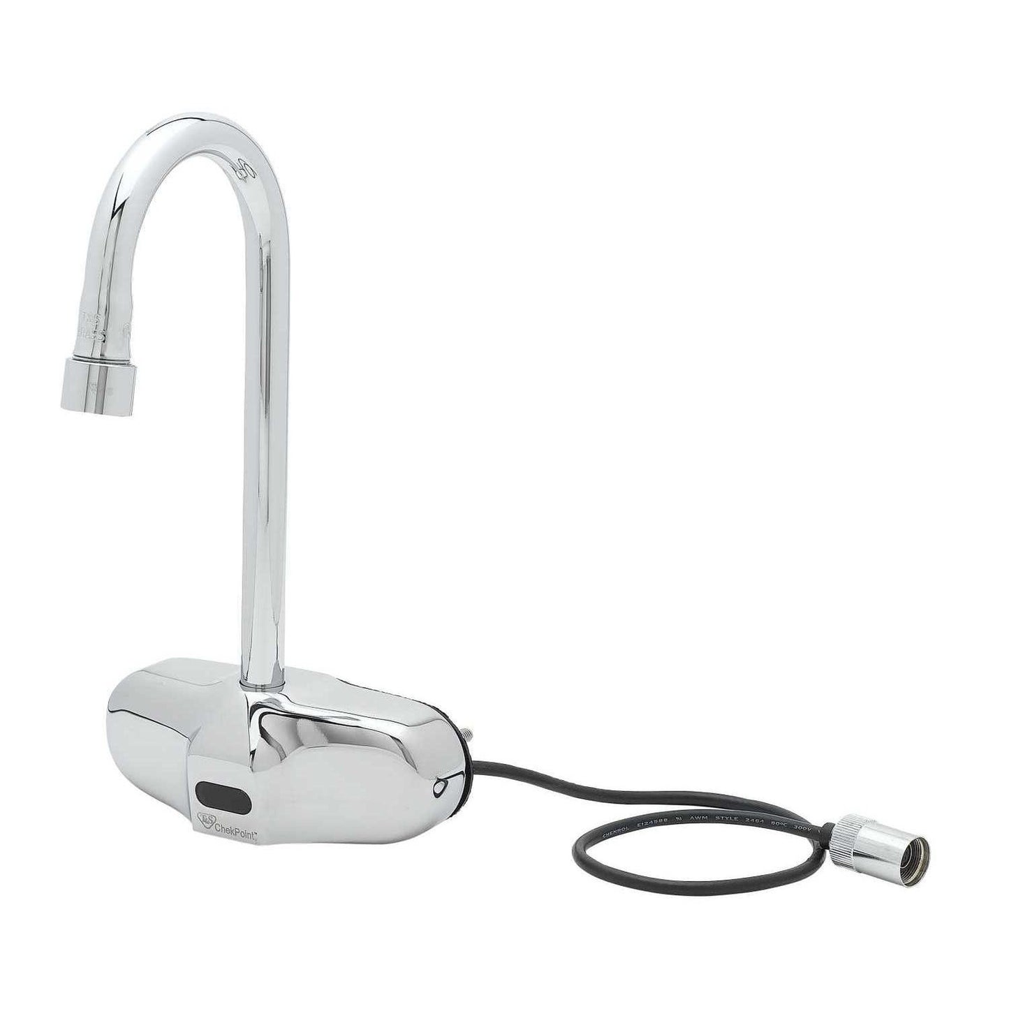 T&S Brass ChekPoint Electronic Sensor Faucet Wall Mount 4" Centers - EC-3105-HG