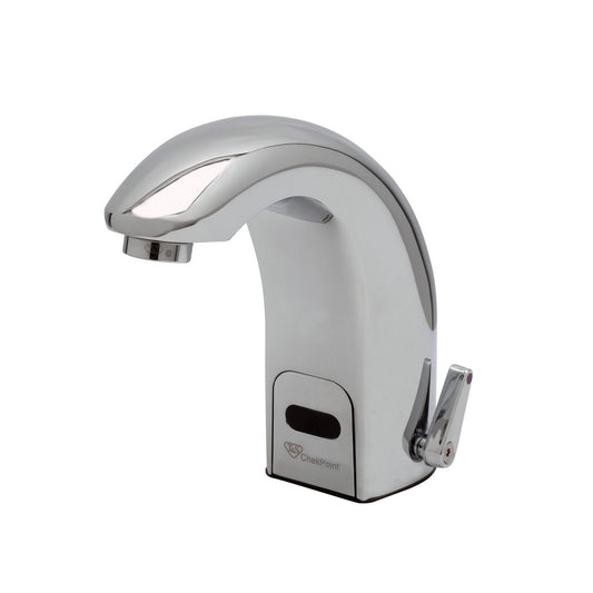 T&S Brass ChekPoint Above-Deck Electronic Sensor Faucet NSF 0.5 GPM - EC-3142-VF05